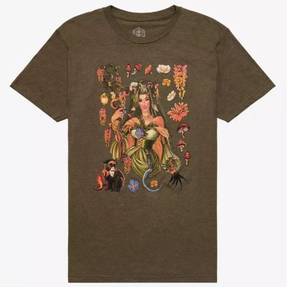 NWT Critical Role Fearne Calloway Boyfriend Fit Girls T-Shirt from Hot Topic